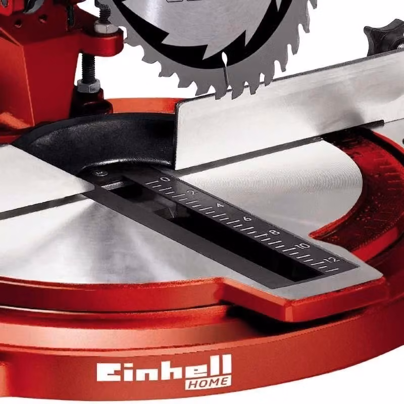 Einhell TC-MS 2112 Troncatrice per Legno 1600 W con Lama HM 210 mm, Piano in Alluminio e Taglio Obliquo 45° – 2