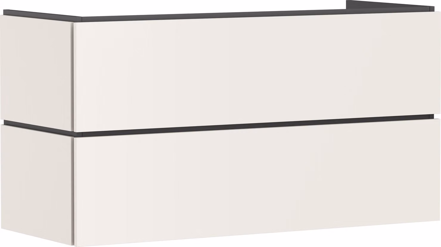 hansgrohe Xilesa E meuble sous-lavabo pour lavabos, 2 tiroirs, 1180x470x620mm, 54264780, 54264780