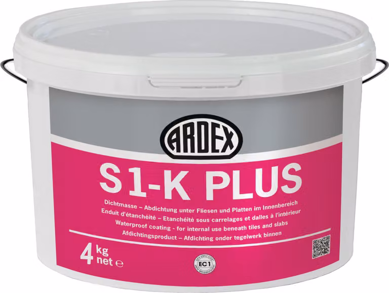 ARDEX S1-K PLUS Dichtmasse 4 kg Eimer