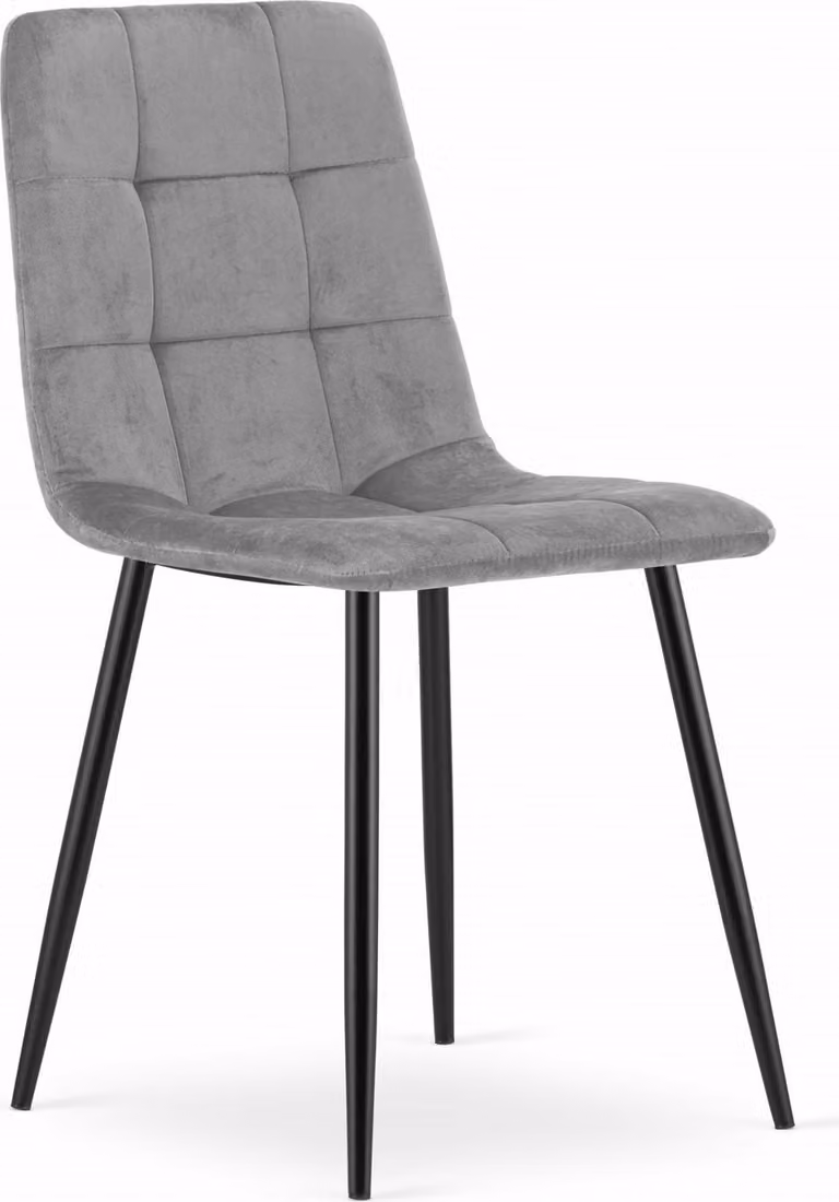 Sedia Valora KARA Grigio Chiaro x1 - Sedia grigio chiaro per un ambiente sobrio
