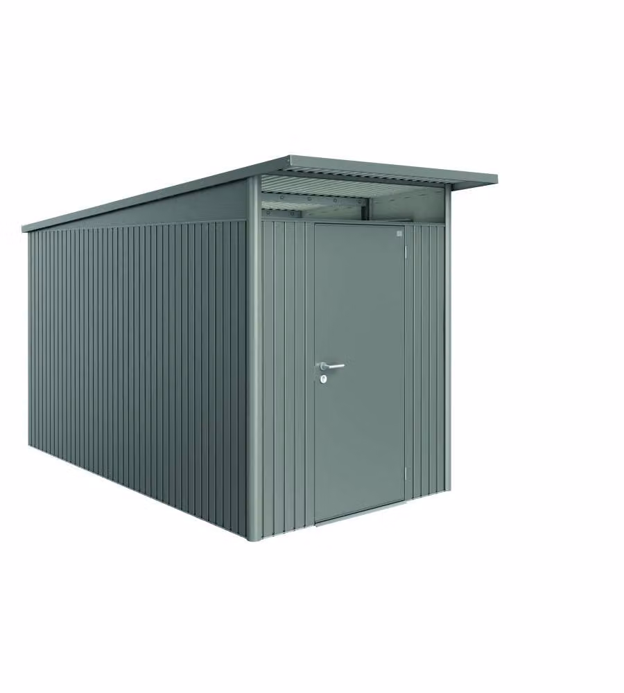 Casetta AvantGarde Misura A4 grigio quarzo metallizzato con porta standard