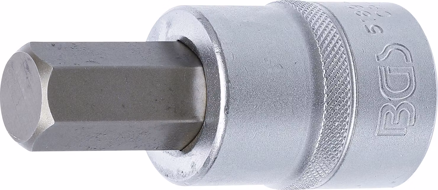 BGS bit a bussola a guida quadrata 20 mm (3/4") esagono incassato 19 mm - 5189-H19