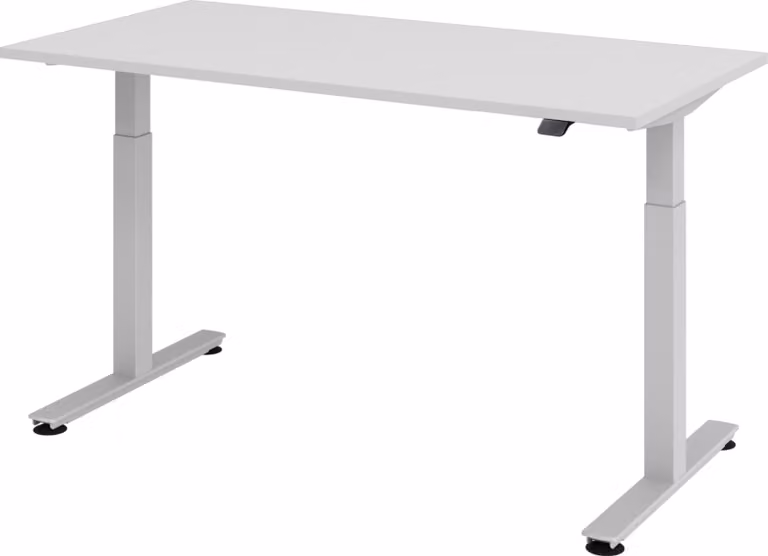 Scrivania elettrica bümö XMST - Struttura: argento, dimensioni: 160 x 80 cm, decorazione: grigio