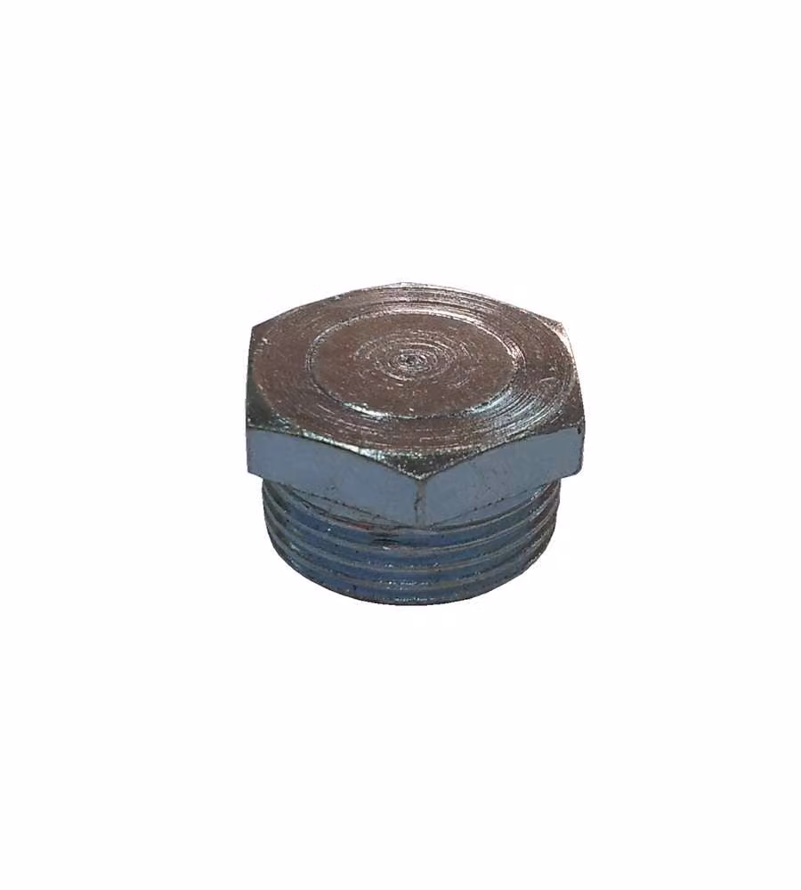 Tappo maschio acciaio zincato 1/2"
