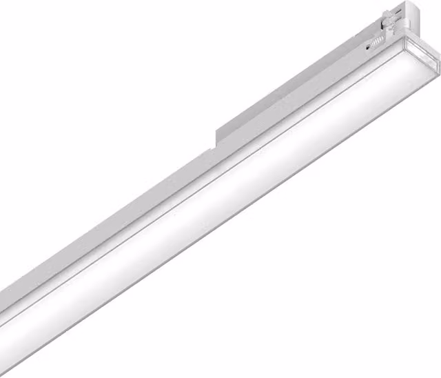 Proiettore Lineare a Binario IDEAL LUX in Metallo Bianco con LED da 21W e Luce Naturale 4000K