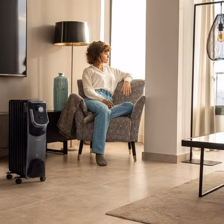 Cecotec Radiatore ad olio ReadyWarm 7000 Space 360 Black