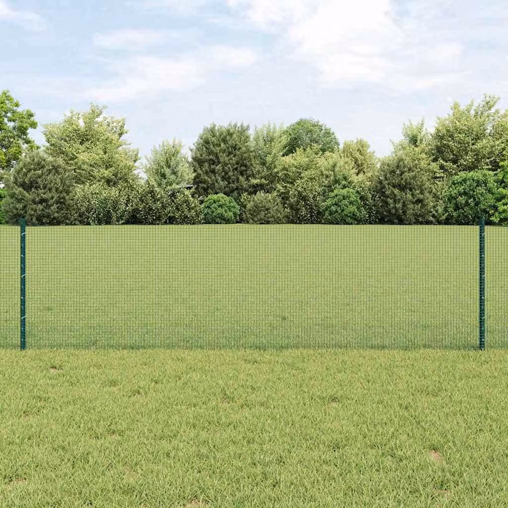 Recinzione in rete saldata con palo 10 x 0,6 m (L x H)