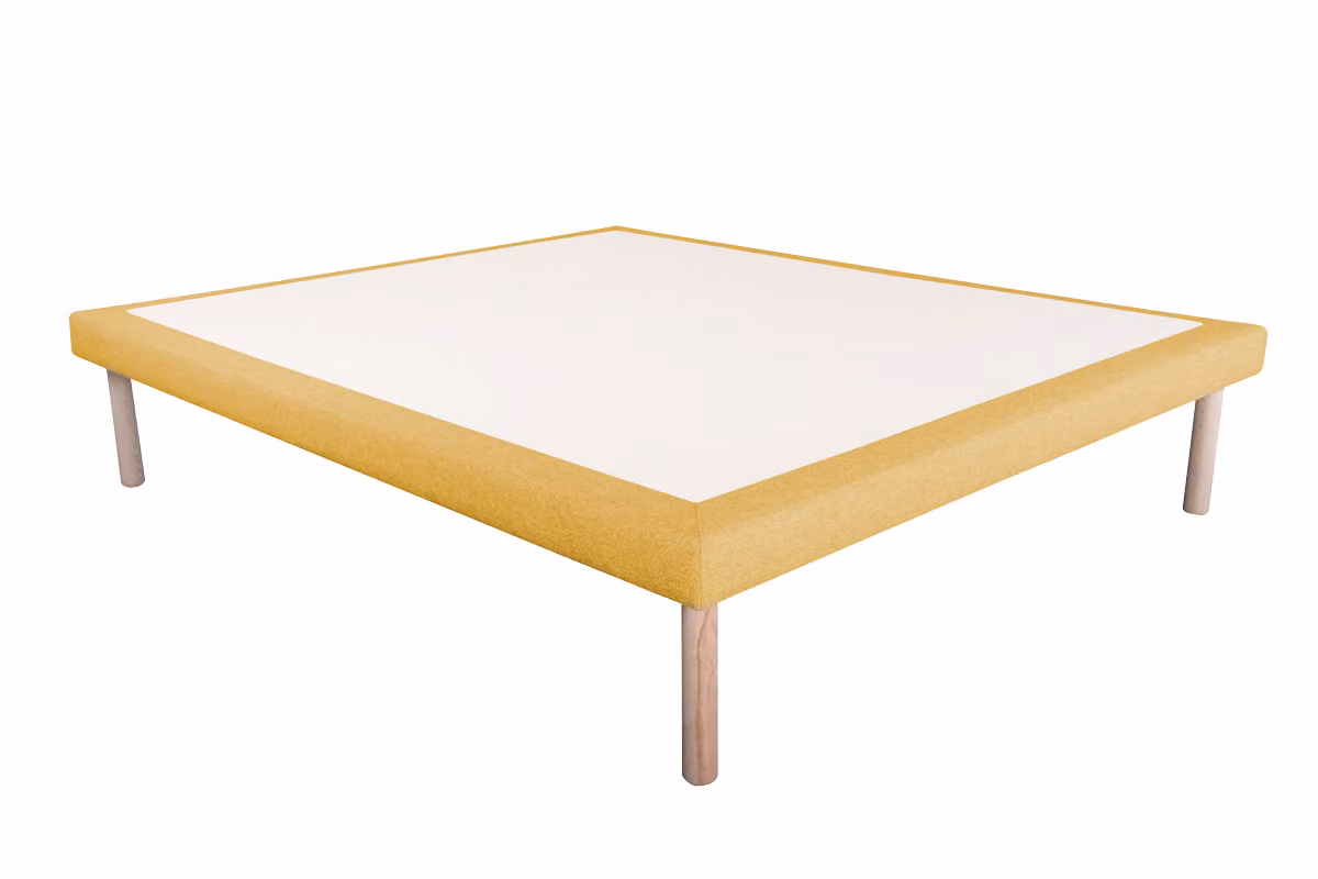 Sommier Base Letto 140x190 cm Giallo