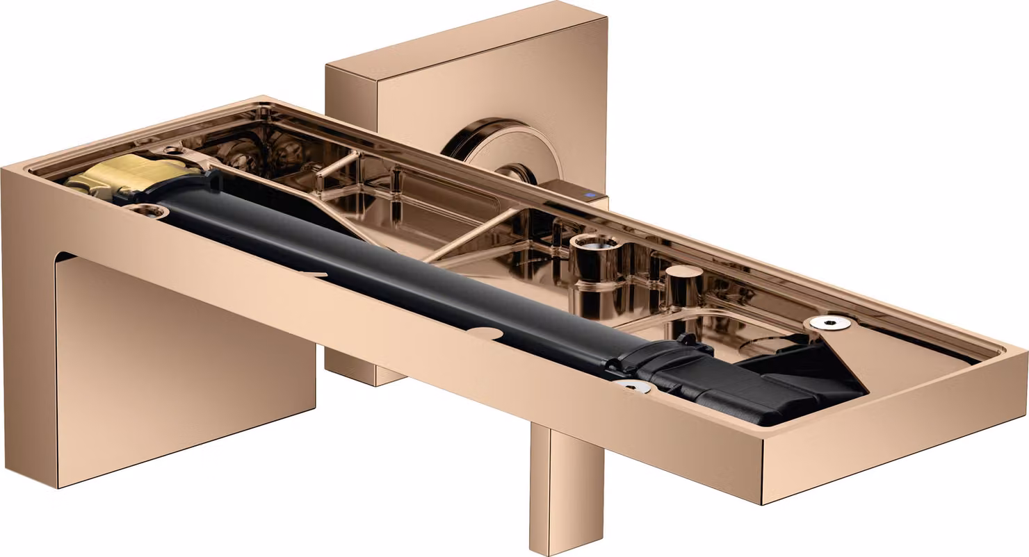 hansgrohe AXOR MyEdition Mitigeur monocommande de lavabo encastré pour montage mural, bec 221 mm, sans plaque, 47062300, 47062300