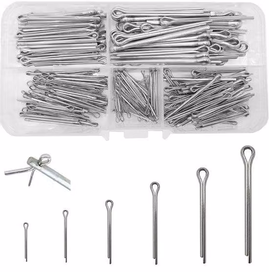 Set di fissaggi meccanici - M1/M1.5/M2/M2.5/M3/M4 - Acciaio inossidabile - 220 pezzi - Tenuta elevata