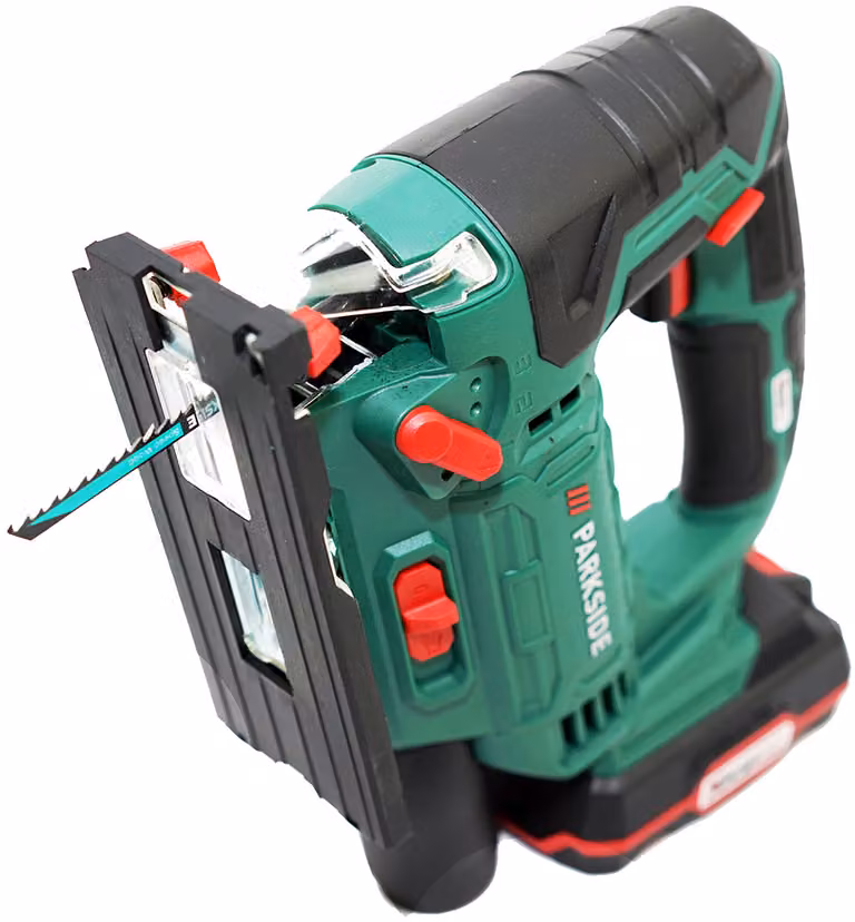 PARKSIDE® Seghetto alternativo a batteria da 20 V PSTDA 20-Li / incl. batteria (2 Ah) e caricabatteria (2,4 A)