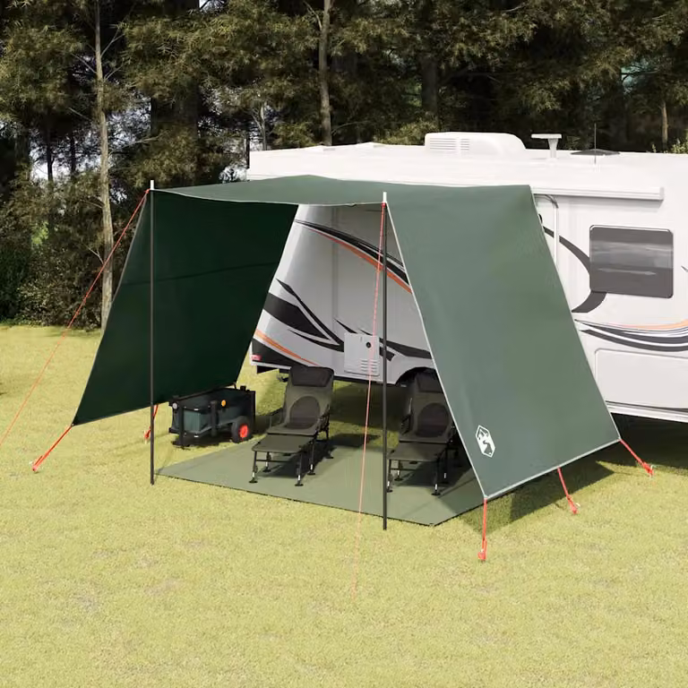 Telo impermeabile vidaXL Verde L: 250 cm, P: 240 cm, H: 220 cm