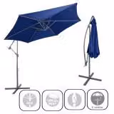 Ombrellone sospeso Ampel 3 m - blu Linder Exclusiv