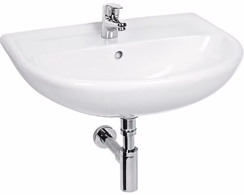 Lavabo Jika LYRA PLUS 55 cm con foro H8143820001041