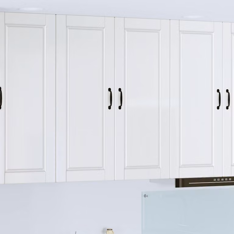 Armadietto da cucina a muro vidaXL Bianco Lucido L: 80 cm, P: 31 cm, H: 100 cm