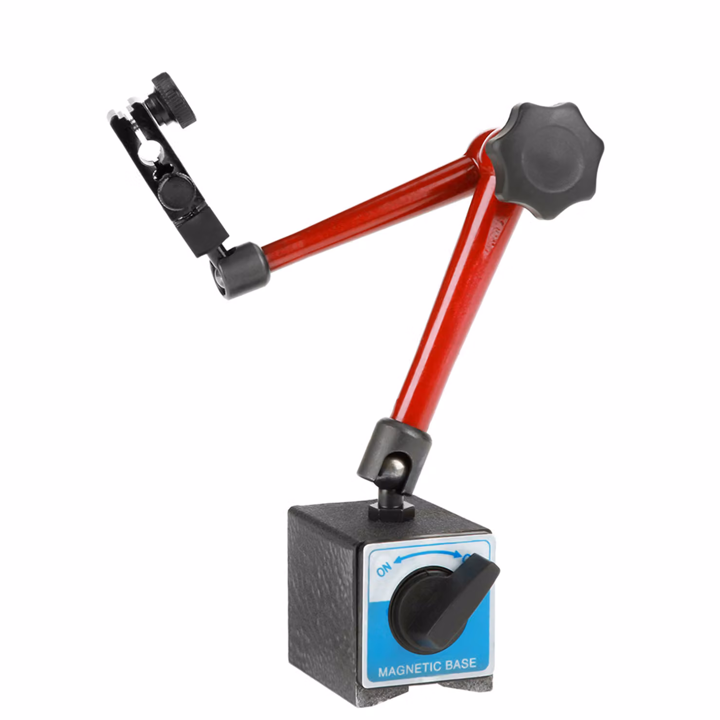 Base magnetica universale regolabile da 350 mm come supporto per comparatori