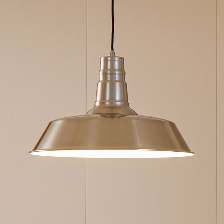 Lampada a sospensione Laylan Lindby, dimmerabile, Alluminio / Grigio / Zincato, Soggiorno / Sala da pranzo, Metallo, Moderno, Lampada a sospensione