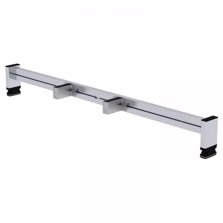 Traversa retrofit 1200 mm con nivello per montante 98 mm