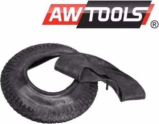 Awtools carriola pneumatico + camera d'aria 16*400-8-2pr