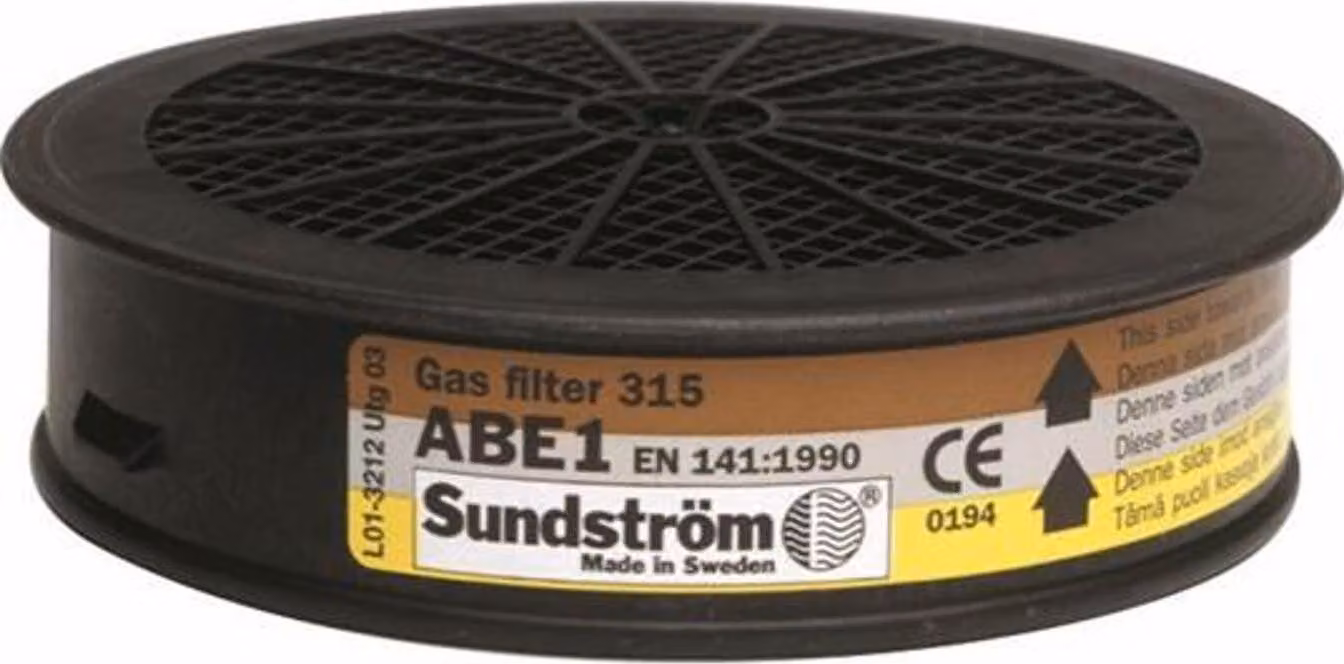 Sundström Filtro gas SR 315 ABE1 H02-3212