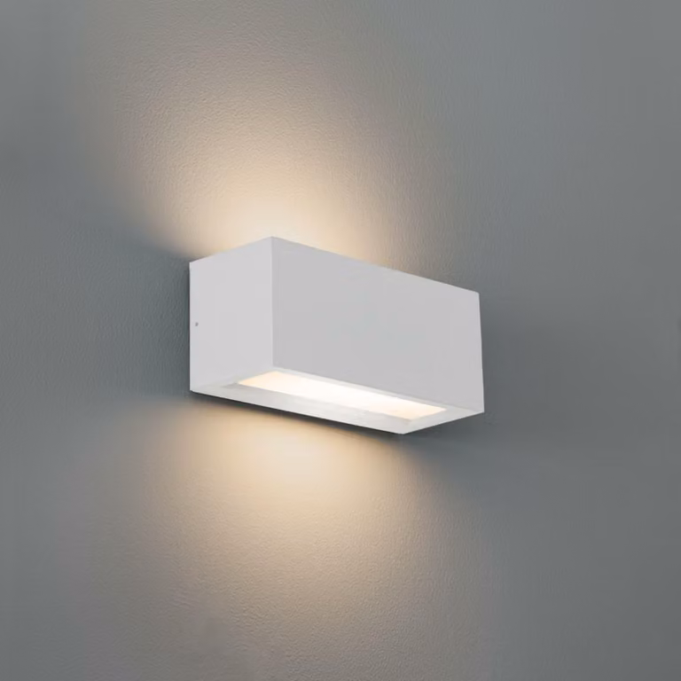 CENTURY Lampada da esterno REVERSO E27 bianca IP65