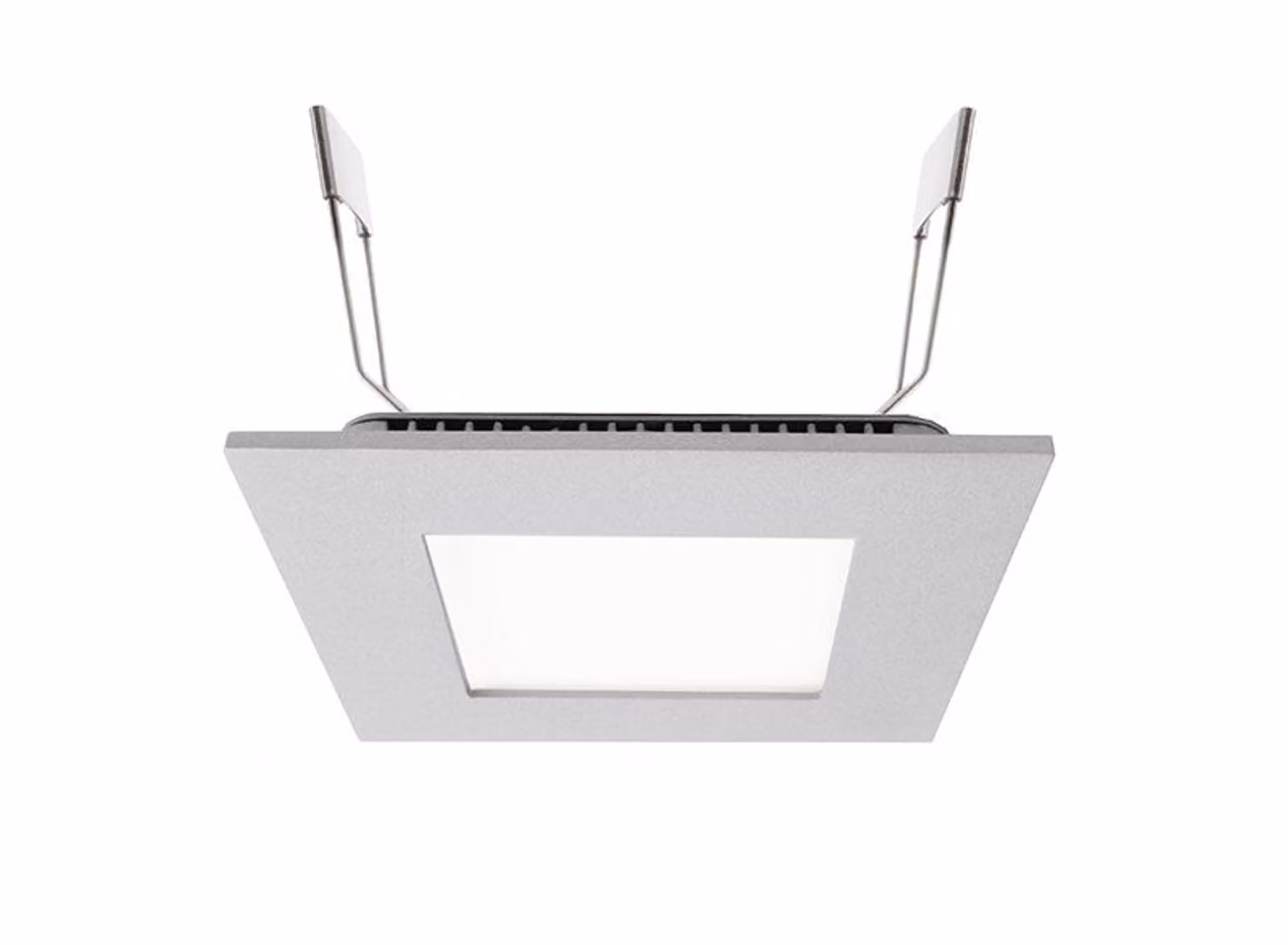 Pannello LED Kapego, 350mA, 4000K bianco neutro, 8 Watt, argento