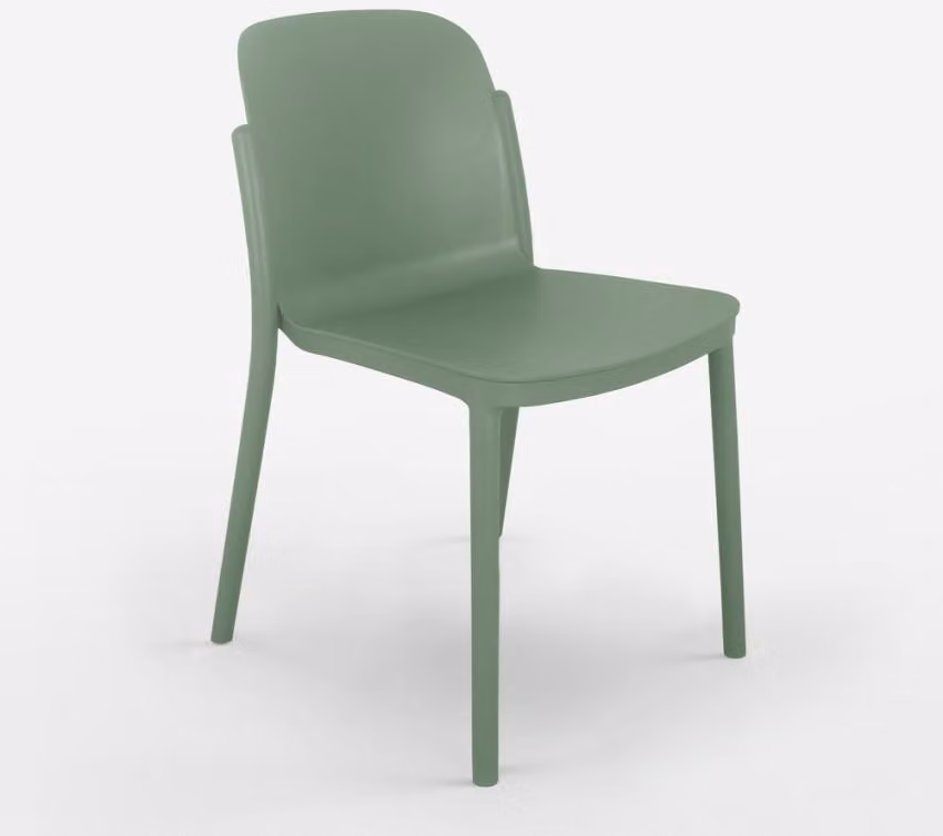 Sedia moderna per cucina, sala da pranzo, ristorante Helene - Verde scuro