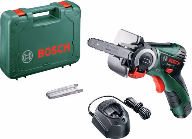 Bosch V Mini Elettrosega Easycut 12 con Batteria 12V Set Verde