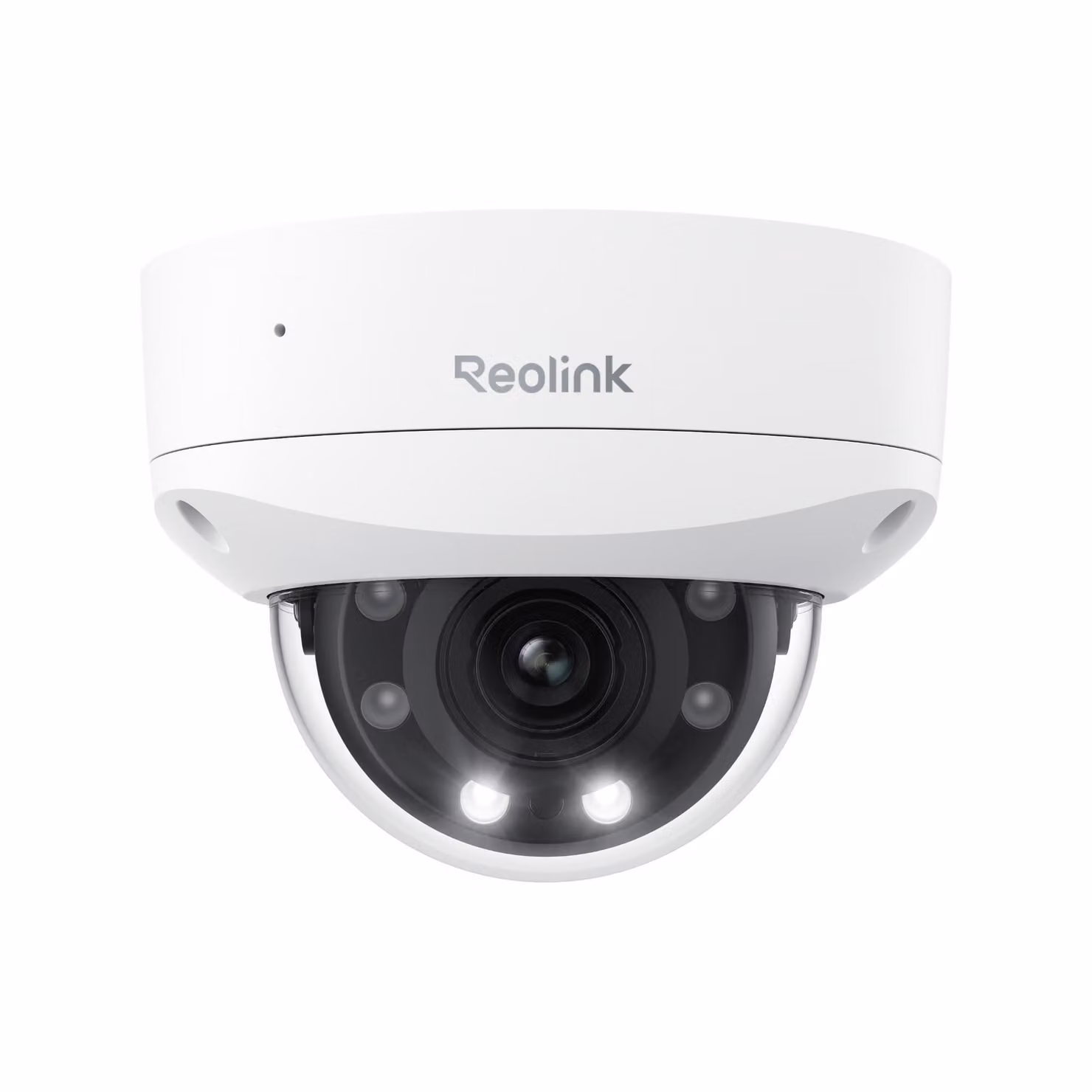 Reolink RLC-843A, telecamera di sicurezza PoE 4K 8MP IK10 resistente agli atti vandalici, zoom ottico 5X, visione notturna a colori, rilevamento intelligente, audio a 2 vie, IP67, sirena
