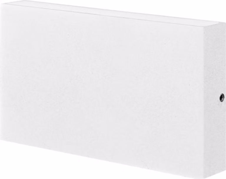 Lampada da giardino a parete LED Bianco superiore e inferiore 11W 2x450lm IP44 CHICAGO PROSTOKĄT GOLDLUX (Polux)
