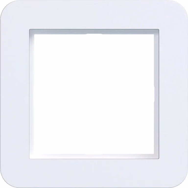 Hager Rahmen, 1 modulo, colore bianco opaco