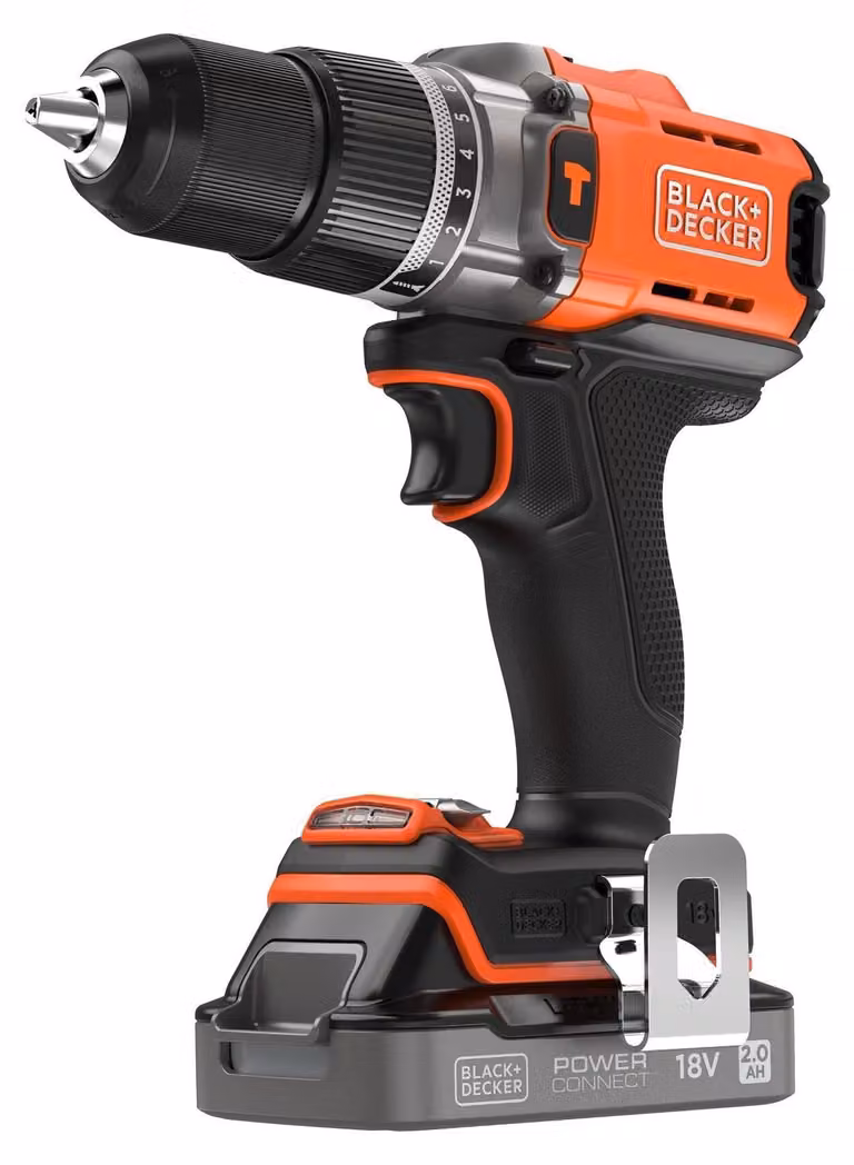 Black & Decker Akku-Schlagbohrschr. 18V 2Ah
