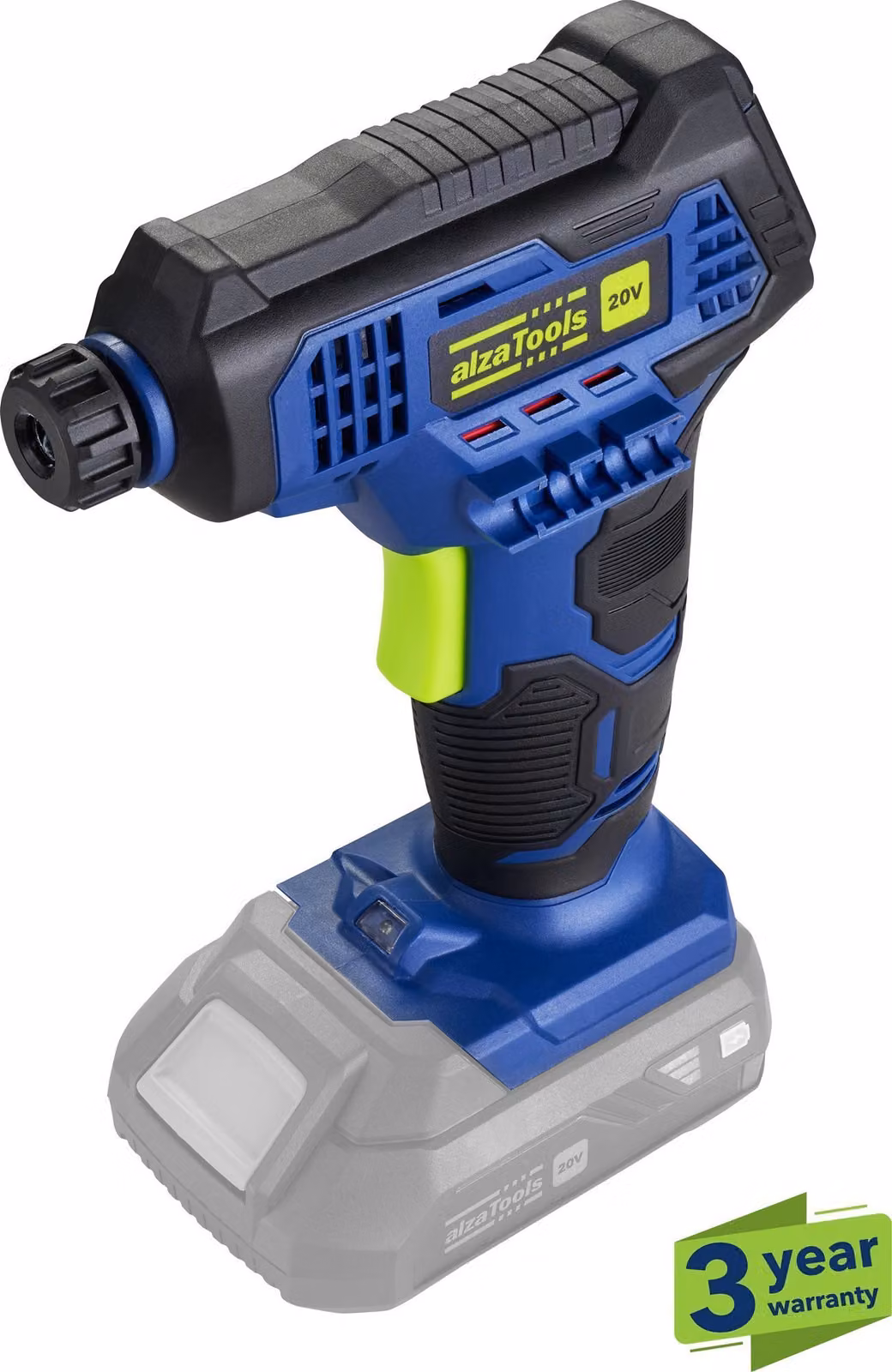 ALZATOOLS 20V CAP20V BatteriaONE 20V compressore (senza ACU)