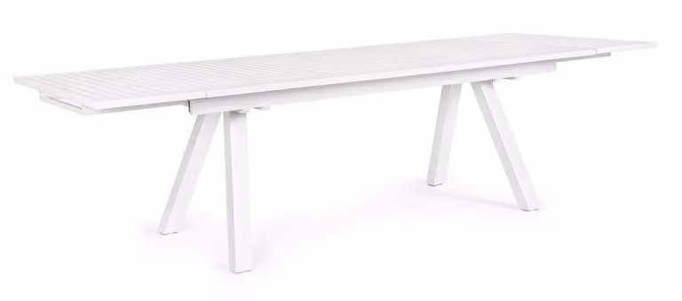 Tavolo ELIAS allungabile bianco 206/296×100 cm