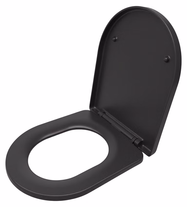 Sedile WC in Duroplast a chiusura lenta, rimovibile, universale