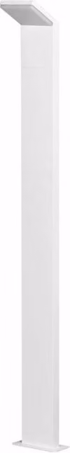 Paletto LED da esterno bianco IP54 9W Altezza: 110 cm con temperatura colore regolabile