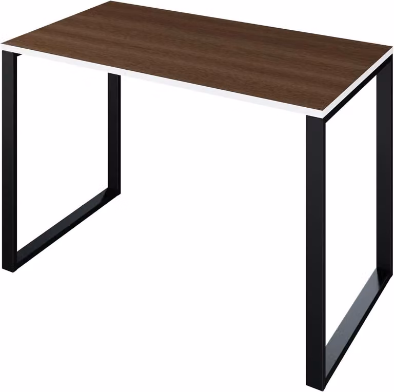 Scrivania LEVIRA, scrivania Fulda II, 110 x 60 x 74 cm - rovere bianco e bianco