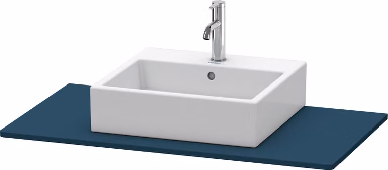 Console Duravit XSquare, 1 découpe, 1000x16x550mm, XS060E09898, XS060E09898