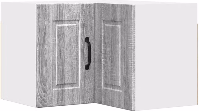 Mobile angolare per parete PORTO Grigio Sonoma 57 x 57 x 40 cm