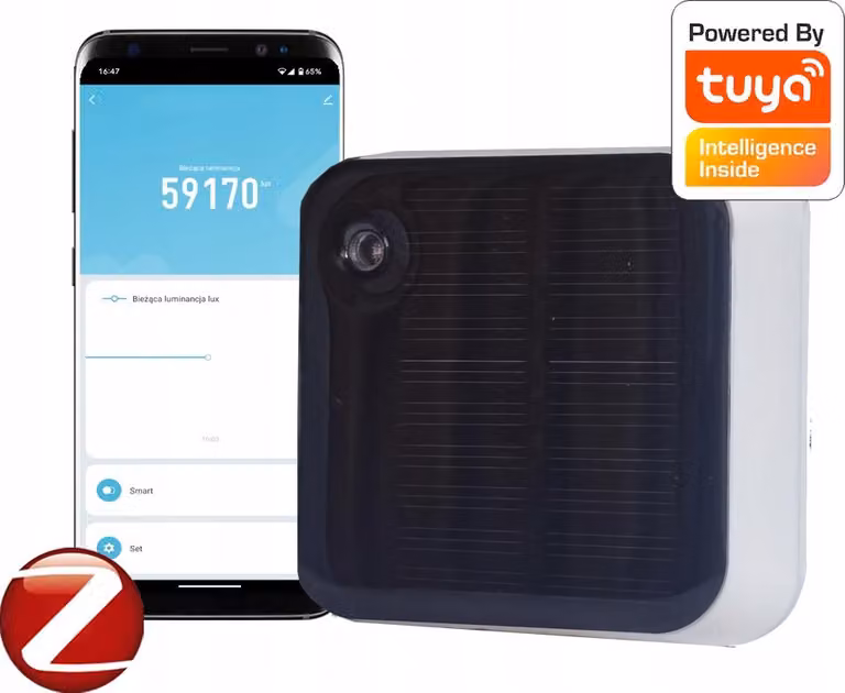Sensore di intensità della luce esterna Tuya Zigbee < 83000 LUX