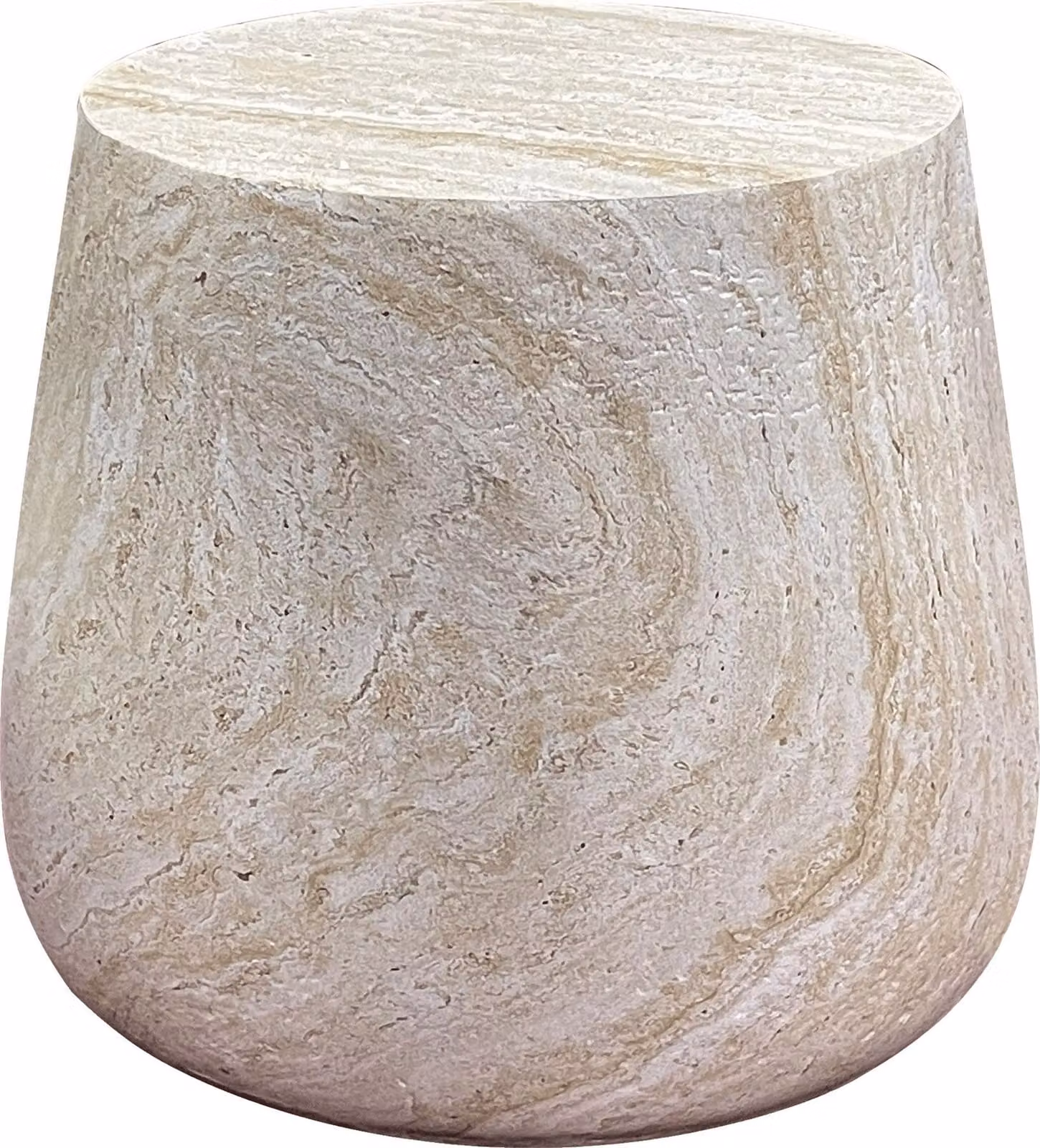 Tavolino Bonn Ø48cm naturale.