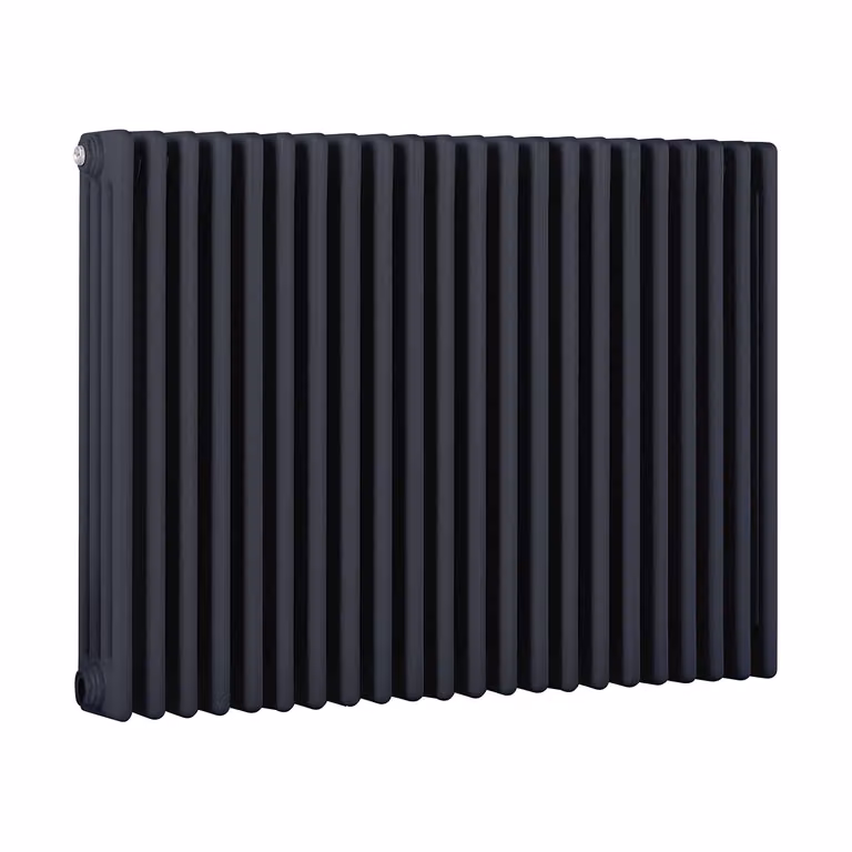 Radiatore Orizzontale a Colonne (4 Colonne) 750mm x 1010mm - Blu (Regal Blu) - Regent