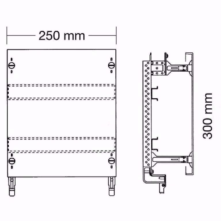 STRIEBEL & JOHN Pannello di distribuzione KOMBISETS 250x300x160 mm