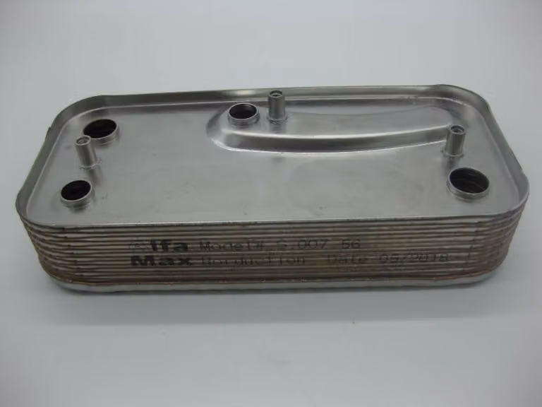 Scambiatore di calore Sanitaire a 18 piastre - Accessorio per caldaia - Acciaio inossidabile - Scambiatore di calore