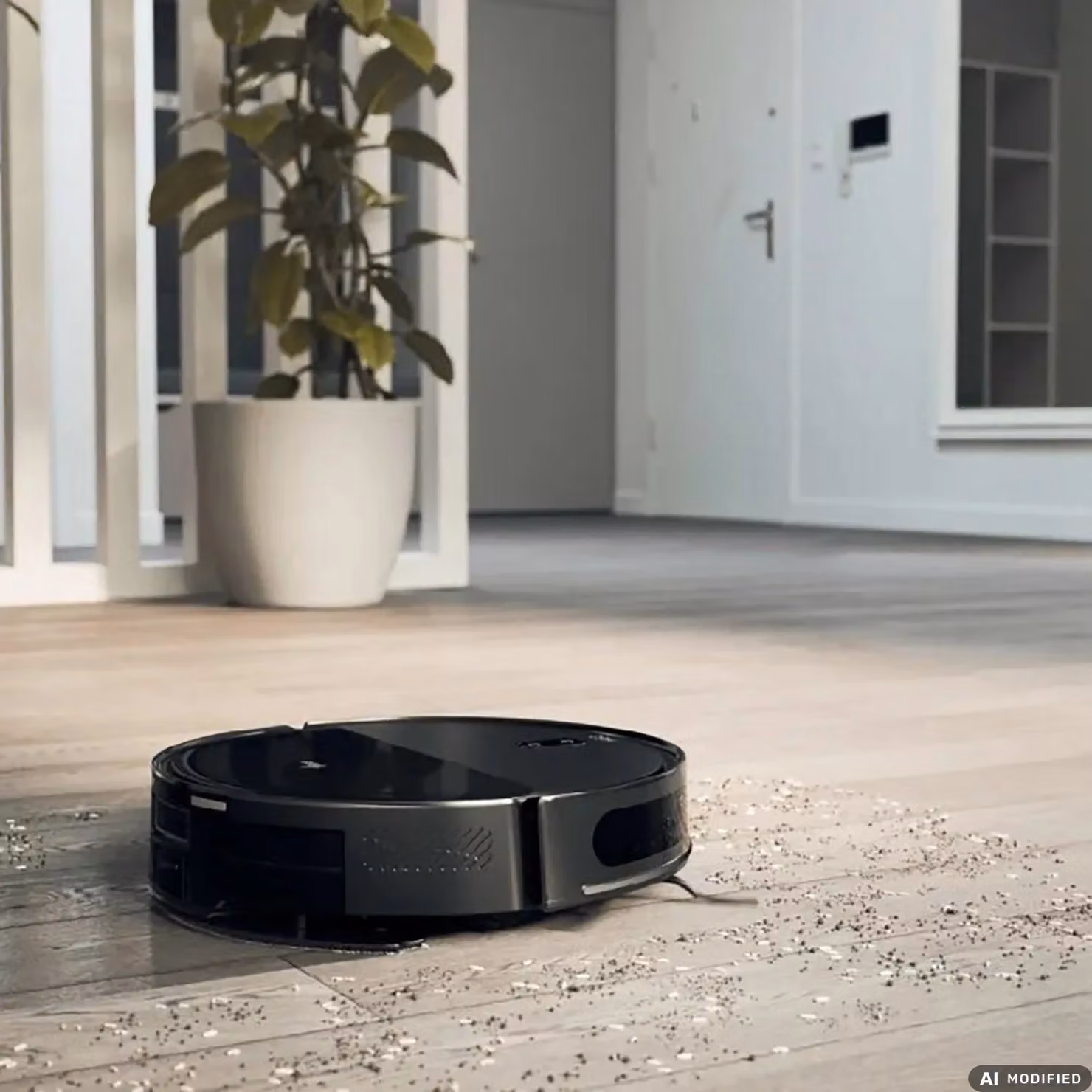 Robot Aspirapolvere Lavapavimenti Hoover HG2 Hydro Turbo Slim Black con Navigazione Laser e Controllo via App WiFi – 2
