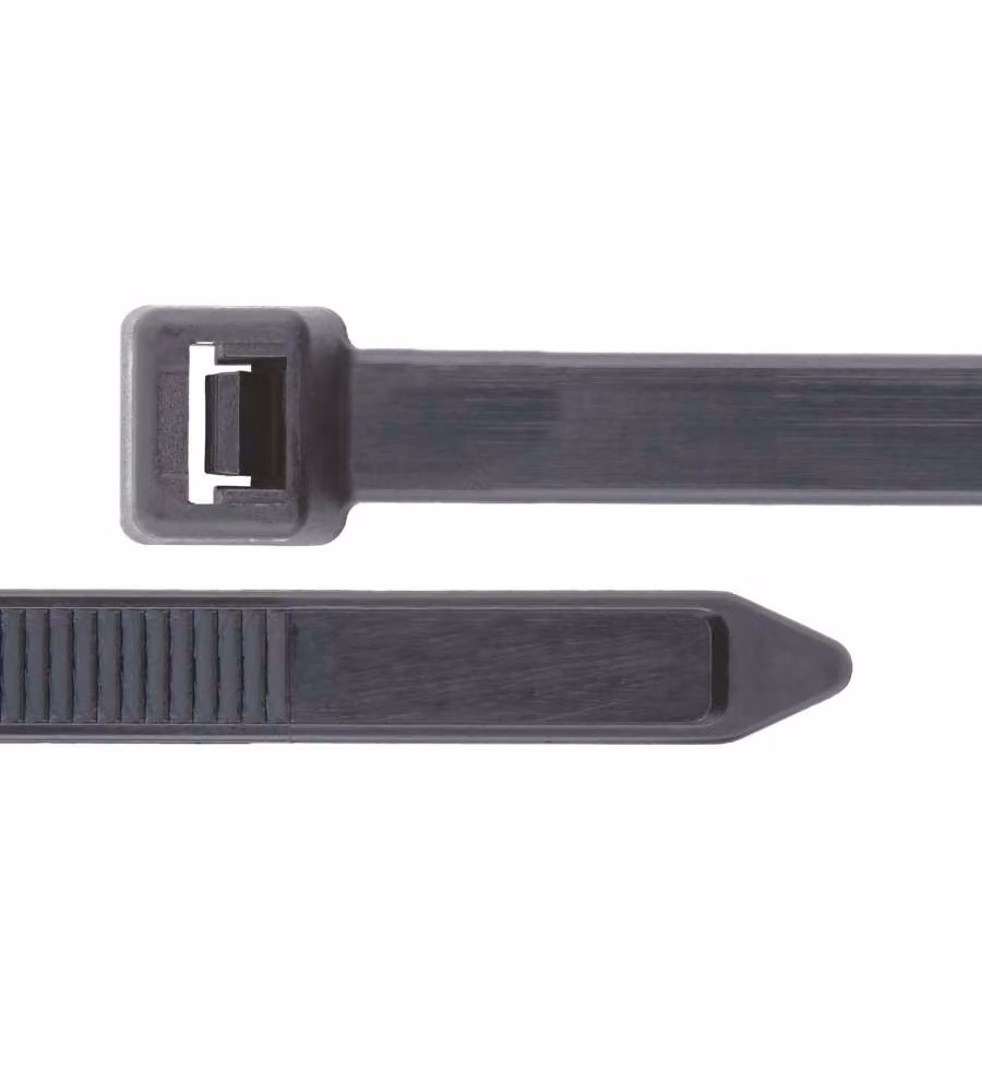 Fascette nylon 6.6 - 4,5 x 250 nere - 100 pz.