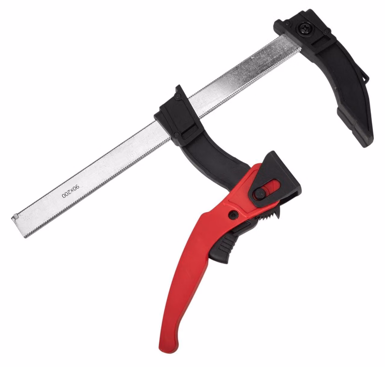 Morsetto per falegnameria a leva a sgancio rapido 90 kg, 200x90 mm KD10709 KRAFT&DELE