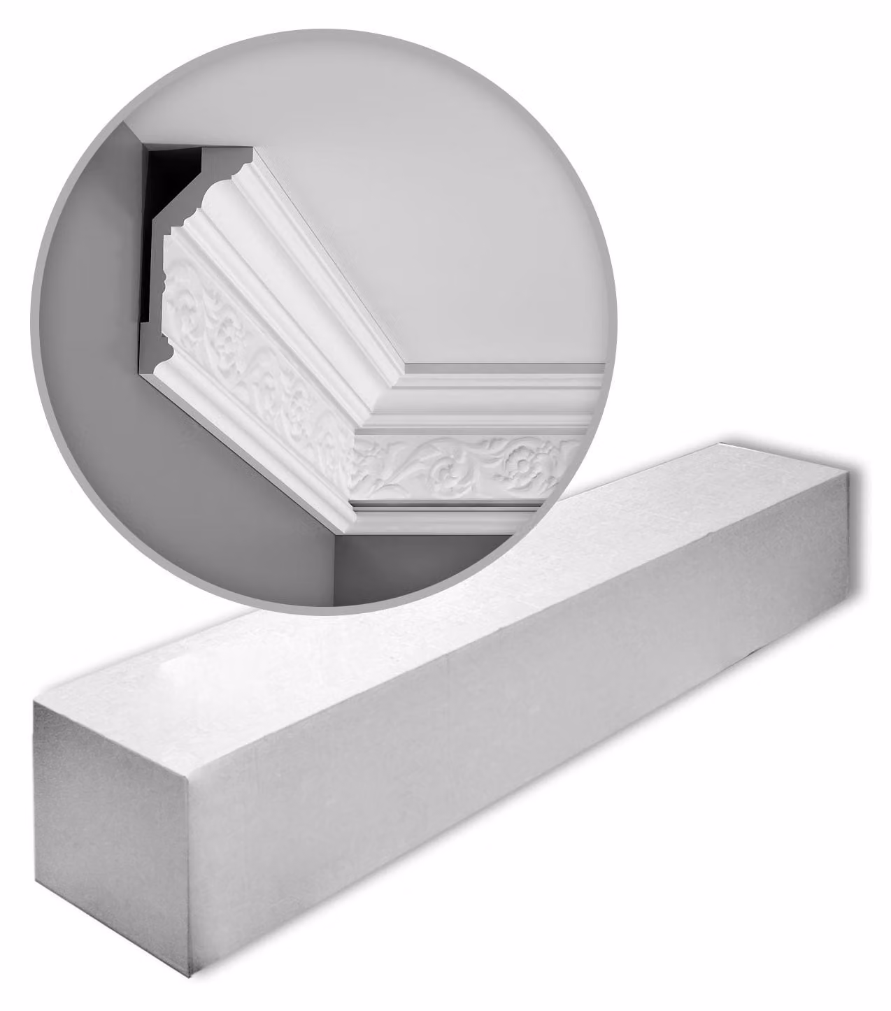 Cornici Orac Decor LUXXUS C303-box 1 cartone con 10 strisce decorative 20 m