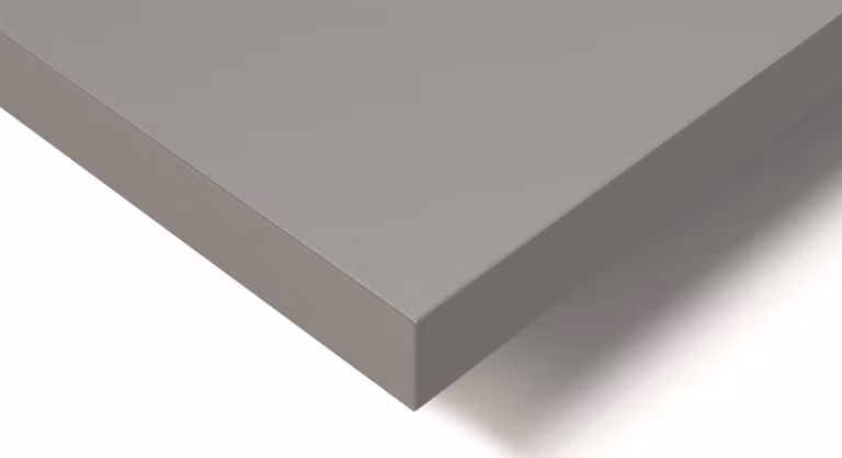 POKAR Piano da tavolo 2,5 cm Piano da tavolo per scrivania, dimensioni:120x80, colore:Grigio scuro