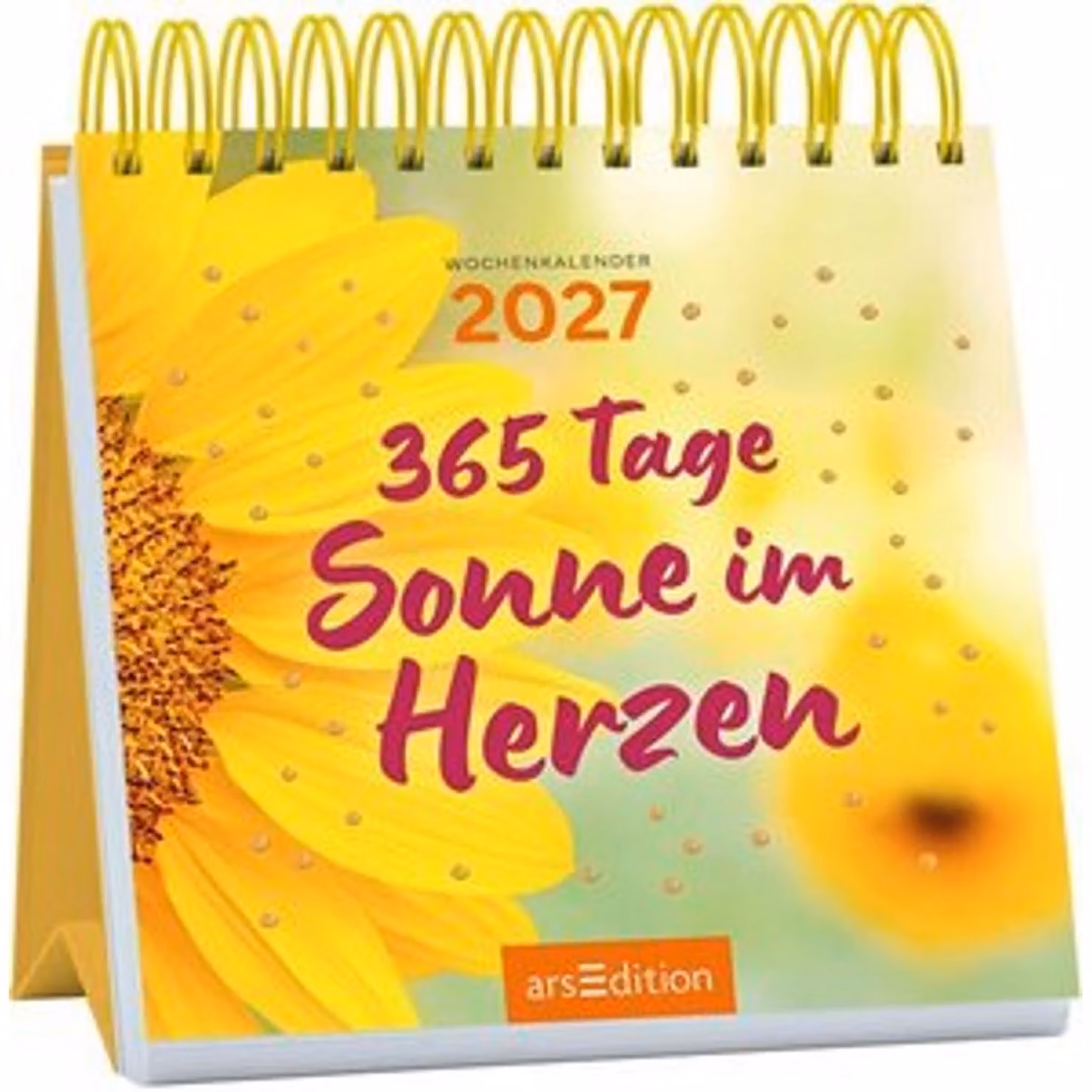Mini calendario settimanale «365 giorni di sole nel cuore» 2027